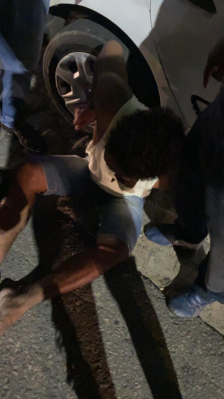 Bandido se dá mal ao tentar assaltar motorista de aplicativo