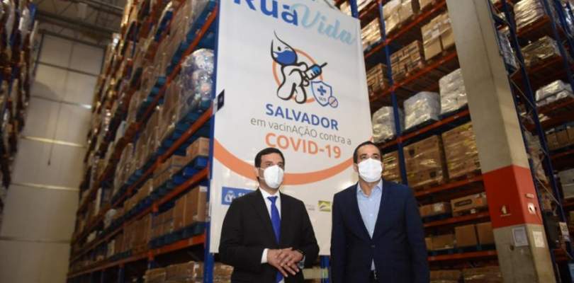 Salvador deve vacinar 2,5 mil pessoas contra a Covid-19 nesta terça (19)
