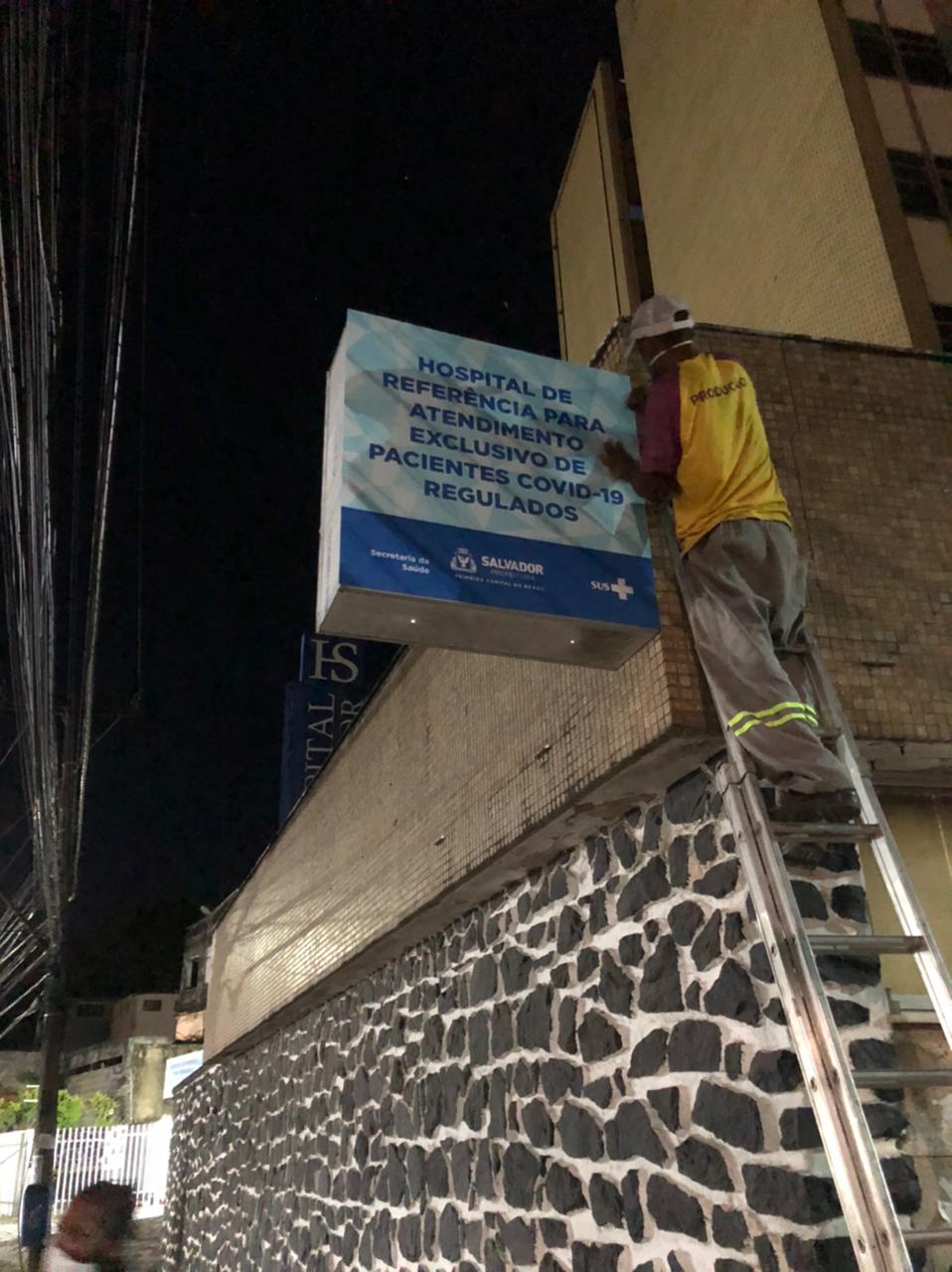 PREFEITURA ABRE 26 NOVOS LEITOS COVID-19 NO HOSPITAL SALVADOR
