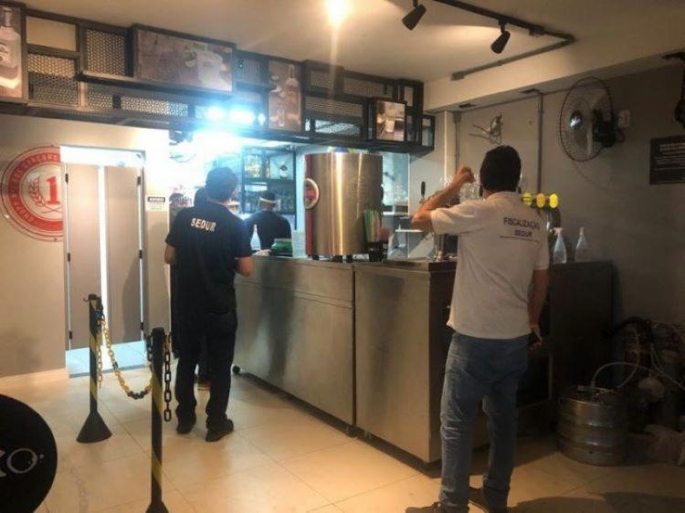 Doze estabelecimentos foram interditados no fim de semana em Salvador.