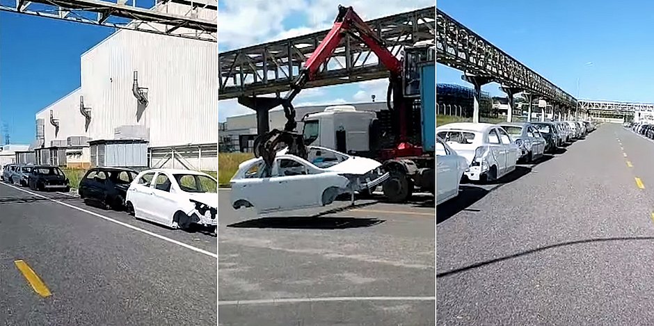 Ford de Camaçari destrói 900 unidades inacabadas de Ka e Ecosport.