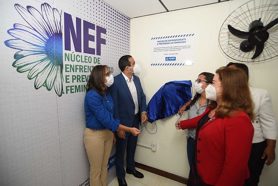 Prefeito Bruno Reis entrega o Núcleo de Enfrentamento e Prevenção ao Feminicídio (NEF)