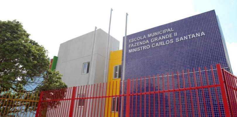 Fazenda Grande II ganha nova escola reconstruída pela Prefeitura