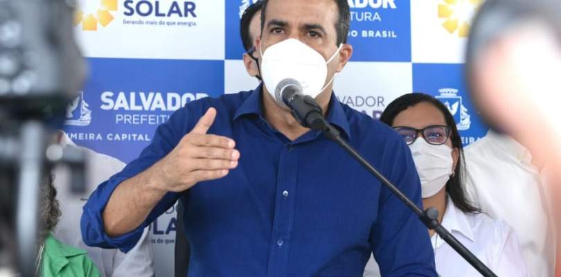 Prefeito Bruno Reis anuncia fim da aferição de temperatura e distanciamento social em Salvador