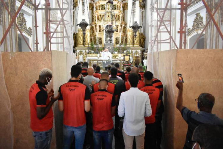 No Z4 da Série B, Vitória apela para benção do Senhor do Bonfim