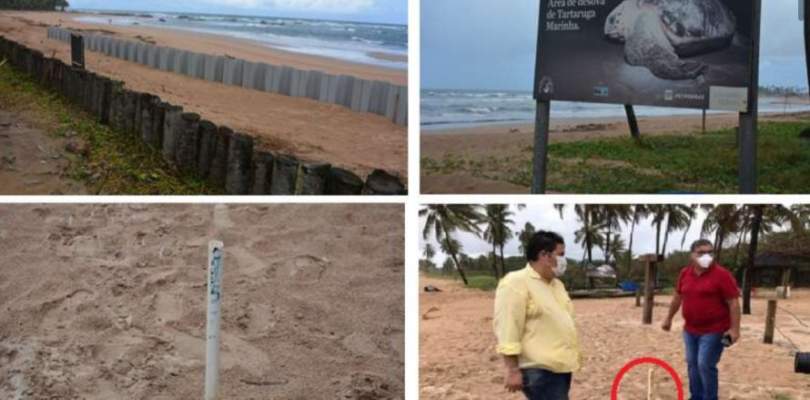 Camaçari: Justiça embarga obra de condomínio de luxo na praia de Busca Vida