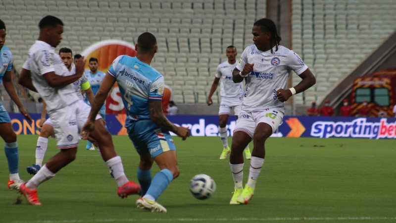 Bahia perde para o Fortaleza em partida da Copa do Nordeste￼