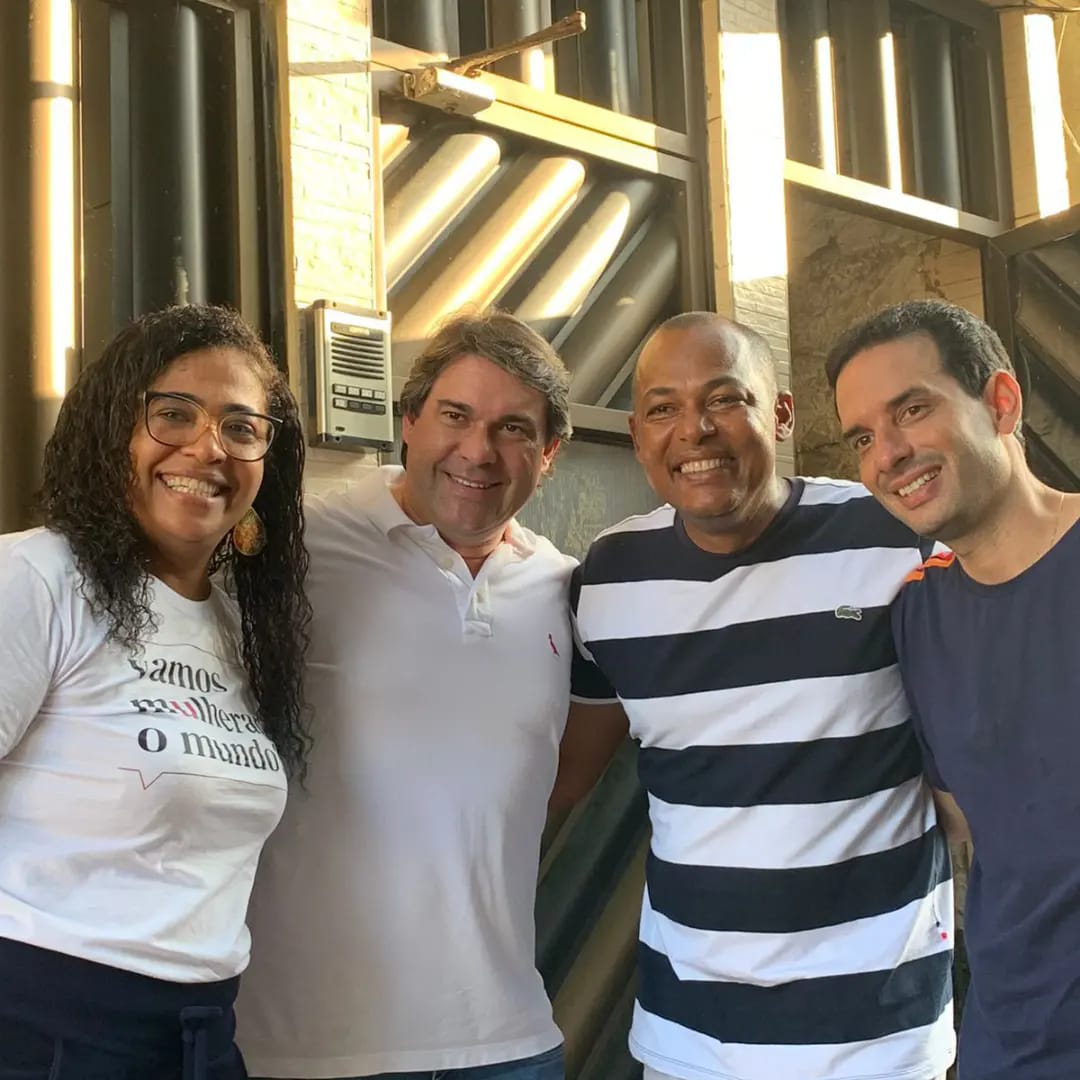 Leo Prates participa de Lavagem do Alto do Paraíso, em Madre de Deus