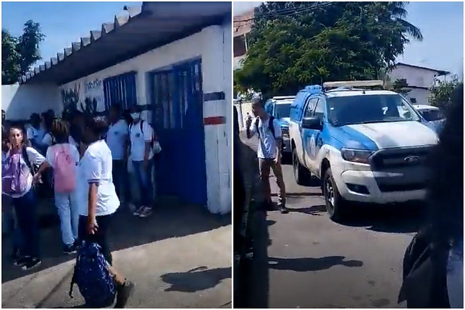 Criminosos armados invadem colégio no bairro de Mussurunga