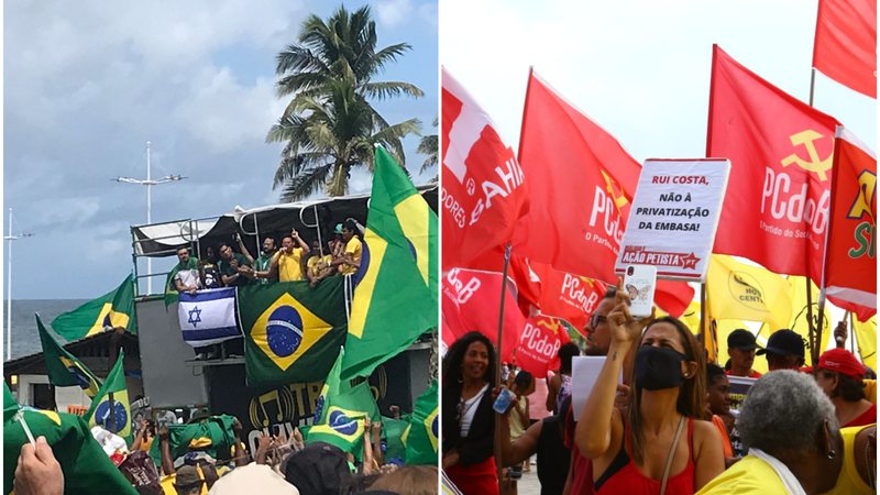 Atos lulistas e bolsonaristas ignoram regra eleitoral com pedidos de voto a pré-candidatos