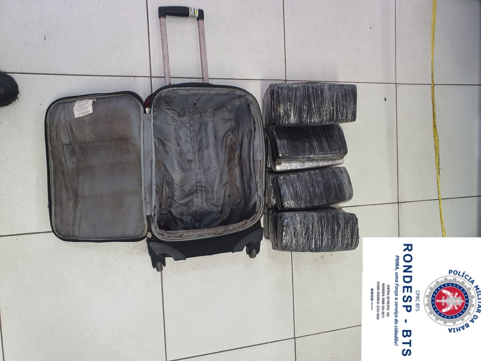 Mulher é presa com 14 tabletes de maconha na estação rodoviária de Salvador