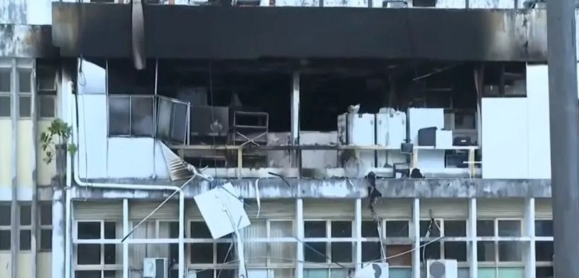 Incêndio atinge laboratórios de saúde da UFBA, em Salvador