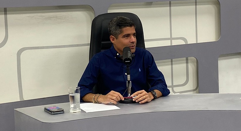 Em entrevista, ACM Neto critica Rui referente a segurança pública na Bahia