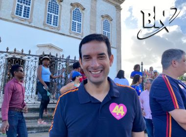 Campanha será feita com amor, diz Leo Prates na Igreja do Bonfim