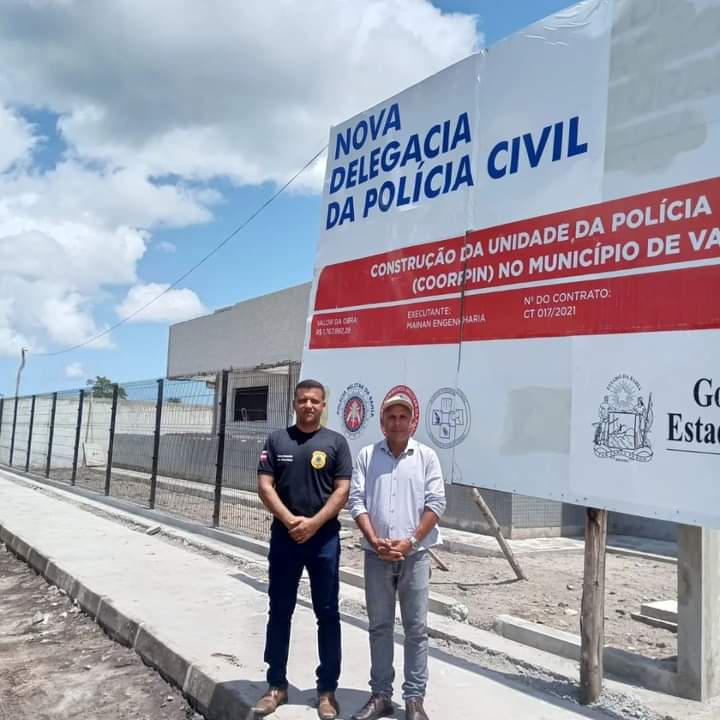Valença: Nova Delegacia da Polícia Civil / Sede da 5ª COORPIN está quase pronta