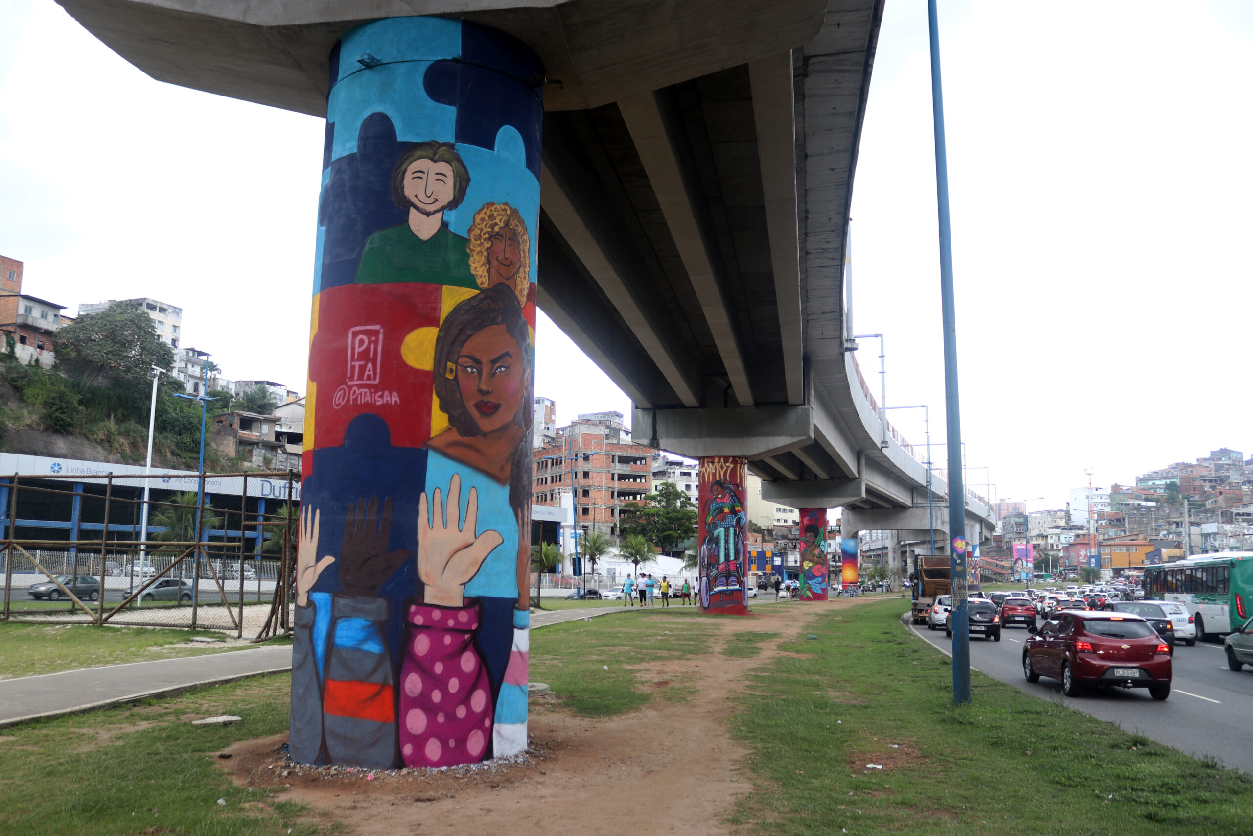 Diversidade e Inclusão expressados em grafites de artistas urbanos de Salvador