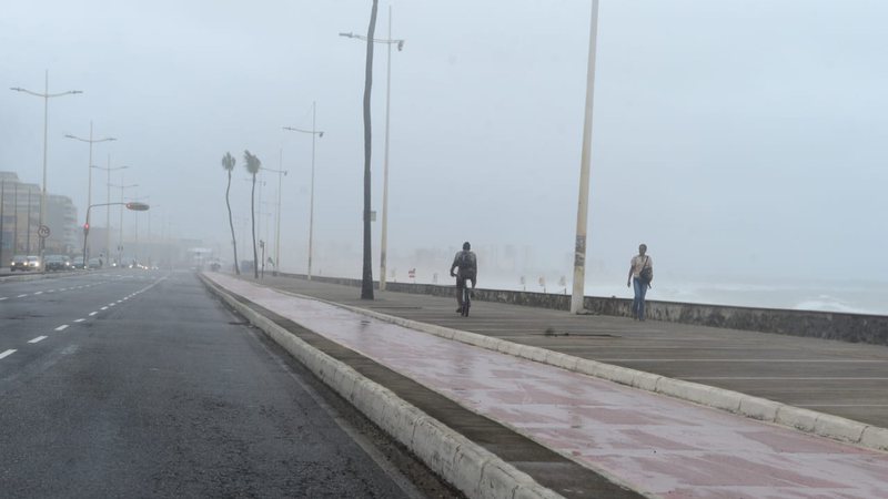Previsão para Salvador nesta segunda-feira (07) ainda é de chuvas isoladas
