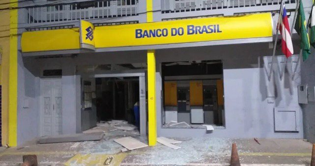 Muritiba: Três agências bancárias são explodidas