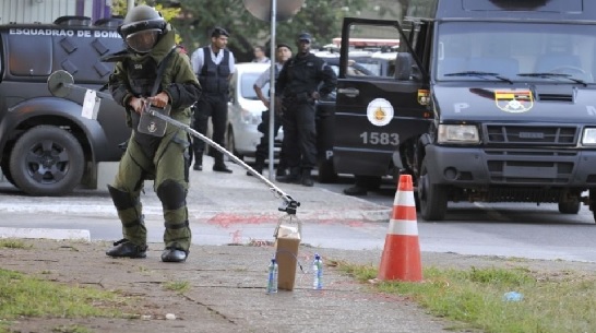 Homem preso por ameaça de bomba diz que havia plano para estado de sítio