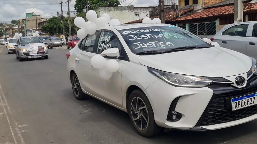 Ilhéus: Carreata reuniu familiares e amigos de mãe e filho baleados por homem que urinou na frente da casa onde moravam