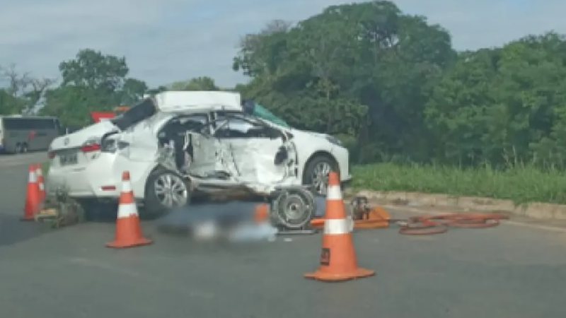 Pai, mãe e filha morrem em acidente com ônibus; outros dois filhos foram internados