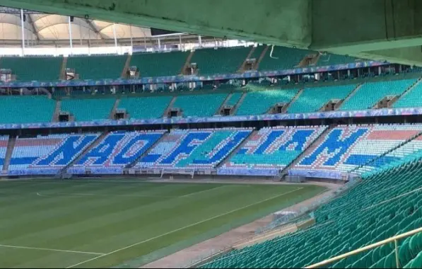 Após reunião, Bamor consegue manter mosaico provocativo contra o Vitória
