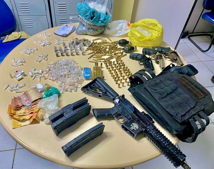 Sobe para nove o número de fuzis apreendidos pela polícia em 2023