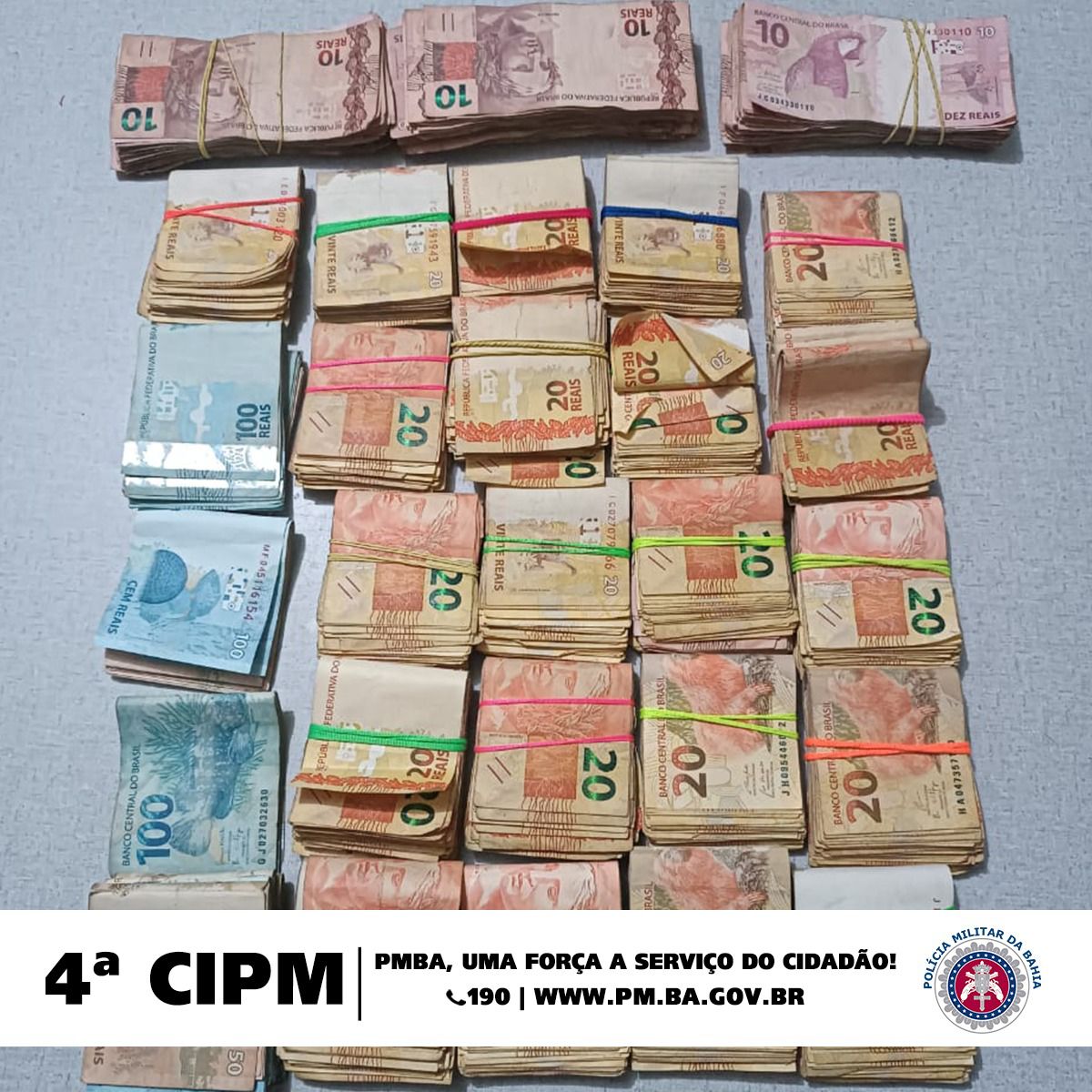 Foragido da Justiça é preso com mais de R$ 33 mil em Macaúbas