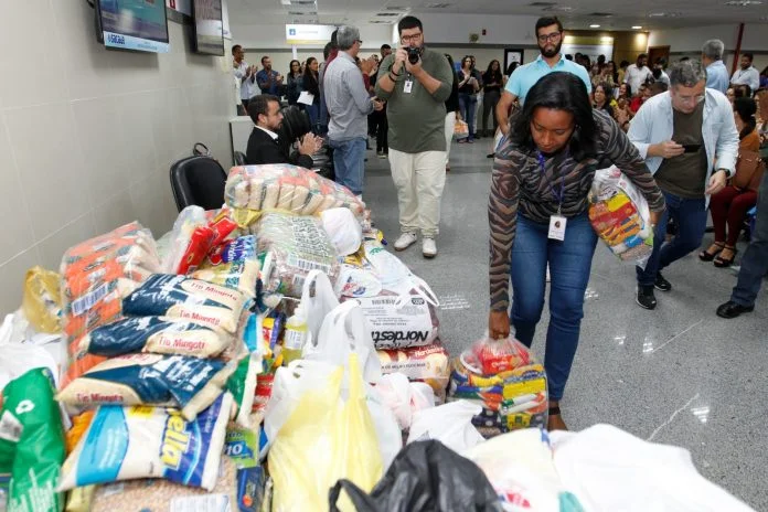 Secretarias realizam ações criativas para arrecadar alimentos