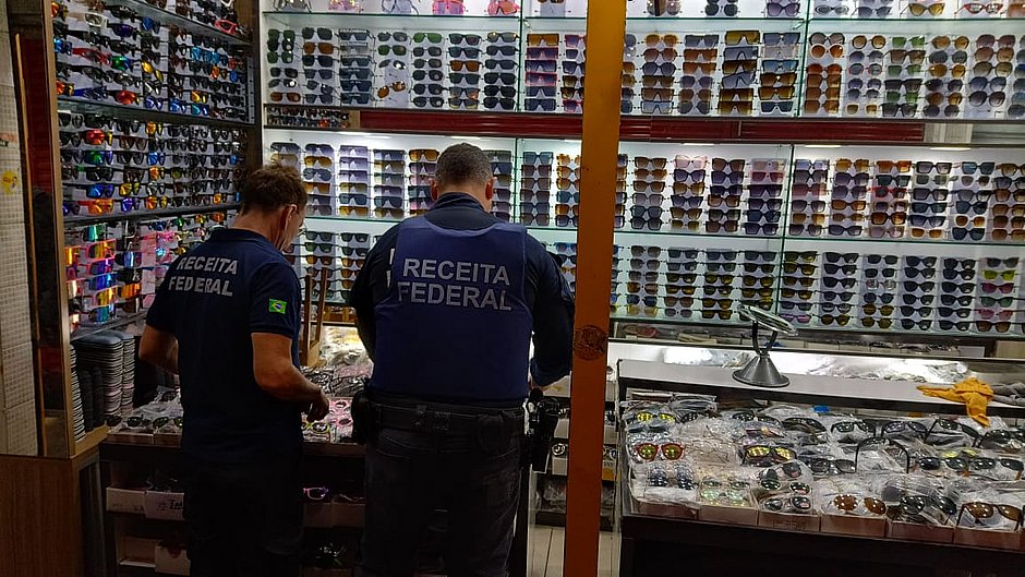 Receita Federal deflagra operação de combate à pirataria no Feiraguai