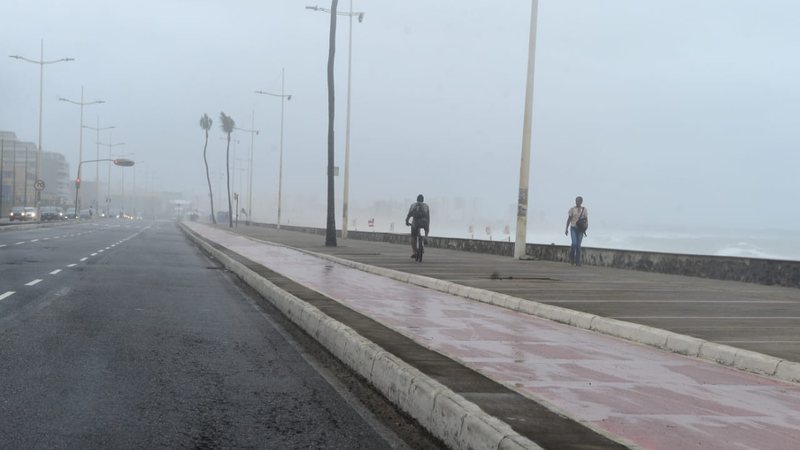 Salvador pode ter semana chuvosa.