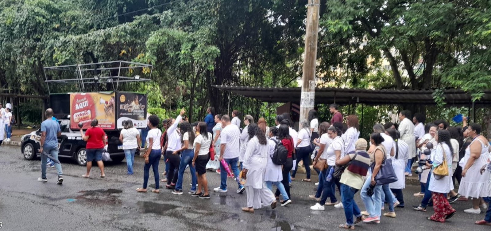 Enfermeiros reivindicam piso salarial em manifestações na Bahia