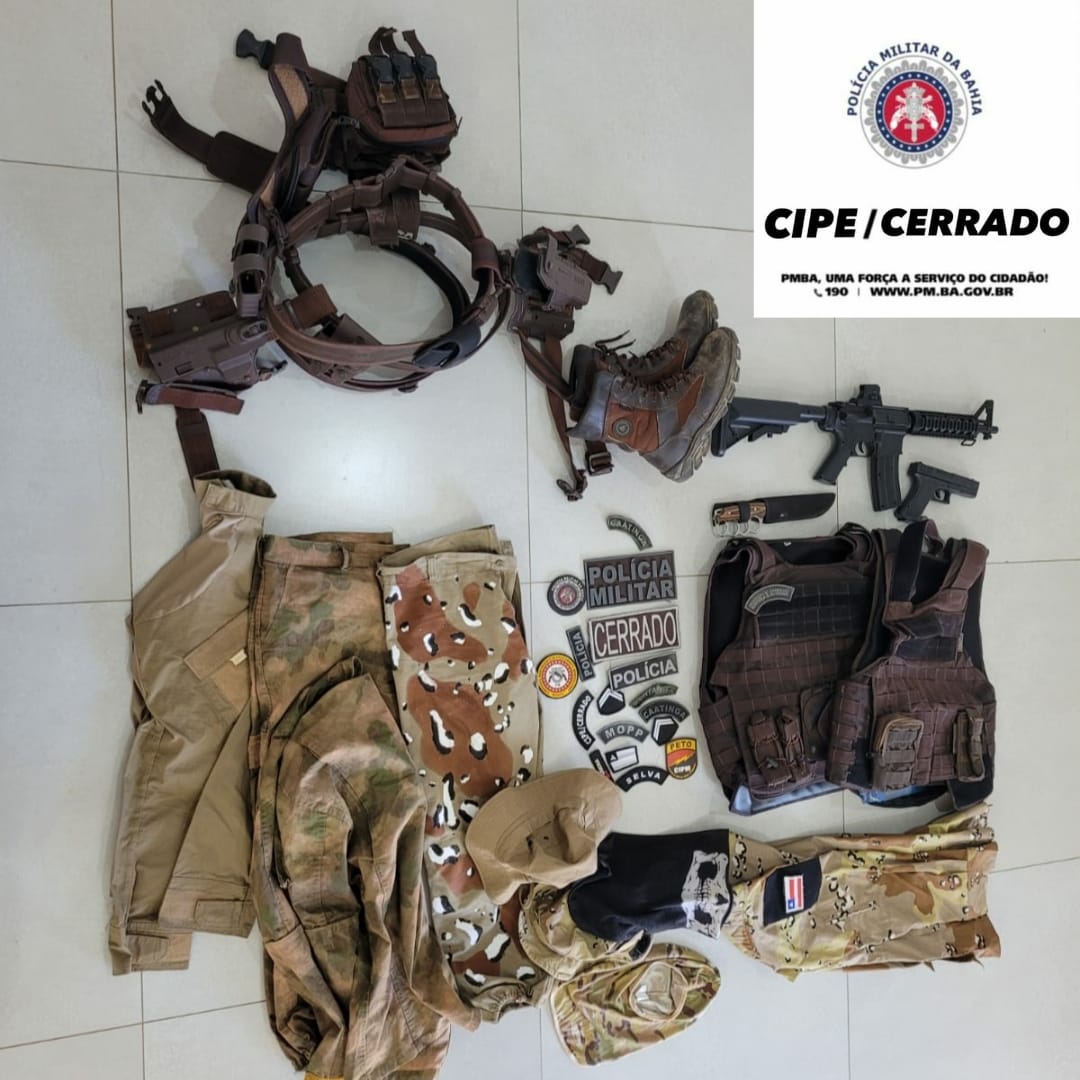 Cipe Cerrado prende dupla que se passava por PMs em Barreiras