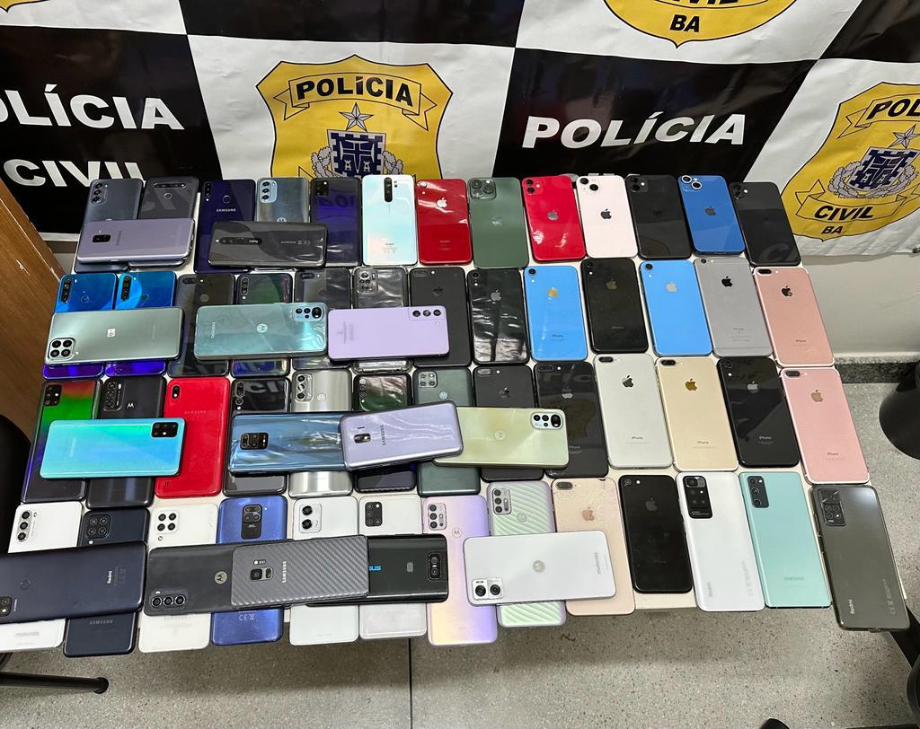 Empresário é preso pela Polícia Civil por comércio de celulares roubados