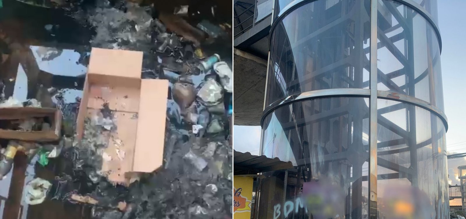 Descaso e Abandono: Passarela do Hospital Geral em Lauro de Freitas se torna foco de problemas