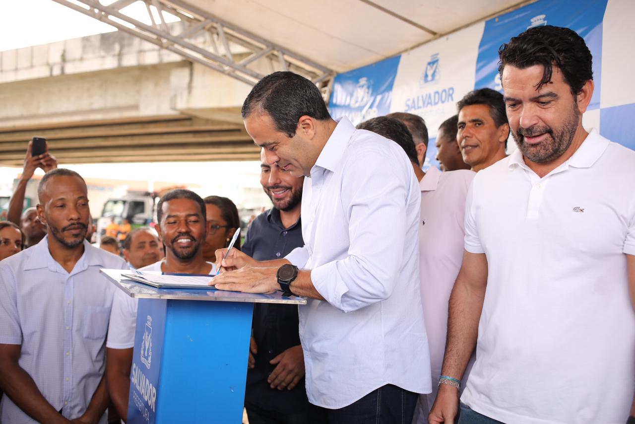 Prefeitura inicia obras para melhorar mobilidade na Rótula do Abacaxi e reduzir congestionamentos