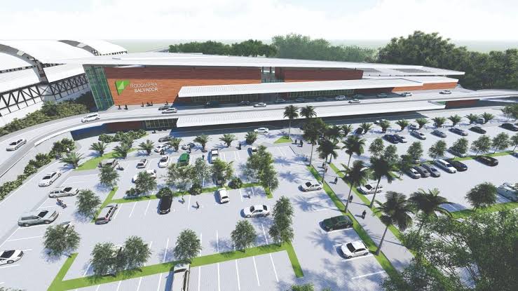 Construção do Novo Terminal Rodoviário de Salvador em Águas Claras segue em andamento