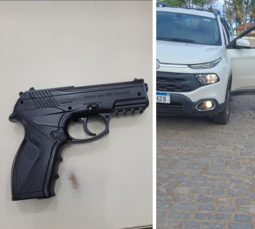 PMs frustram assalto na Praia de Buraquinho