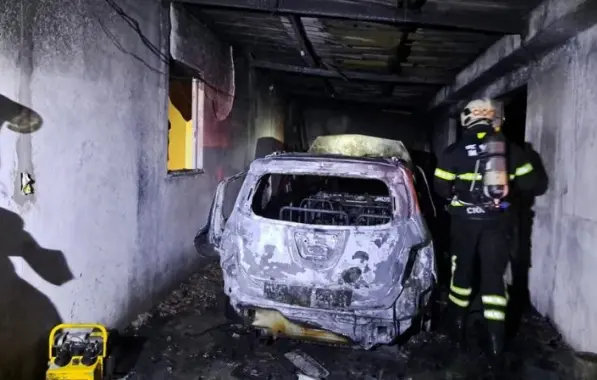 Incêndio em Garagem de Salvador Deixa 10 Pessoas Hospitalizadas por Inalação de Fumaça