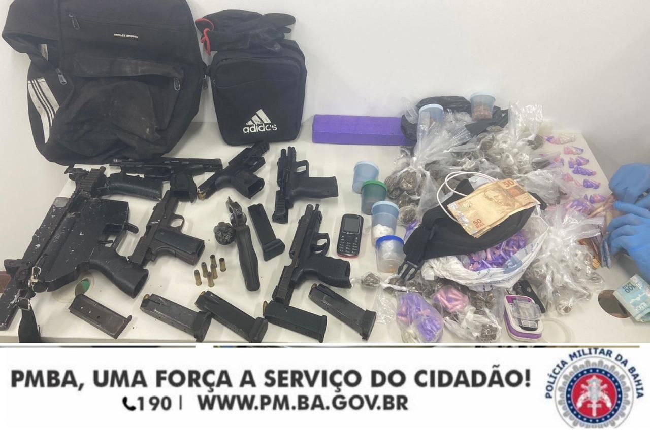 Bahia tem 14 armas de fogo apreendidas por dia no mês de Julho