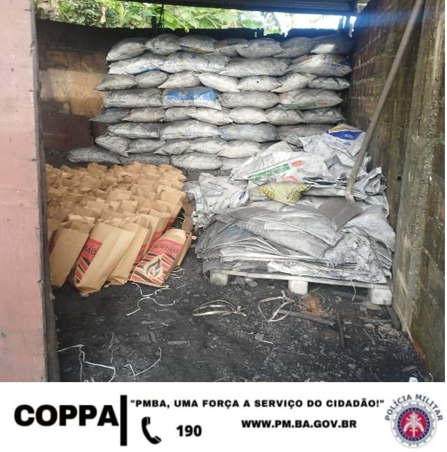 Coppa Age Contra o Comércio Ilegal de Carvão Vegetal: Apreensão de 2 Mil Sacos