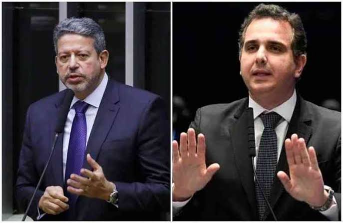 Presidentes da Câmara dos Deputados e do Senado se reúnem para entrega simbólica da reforma tributária