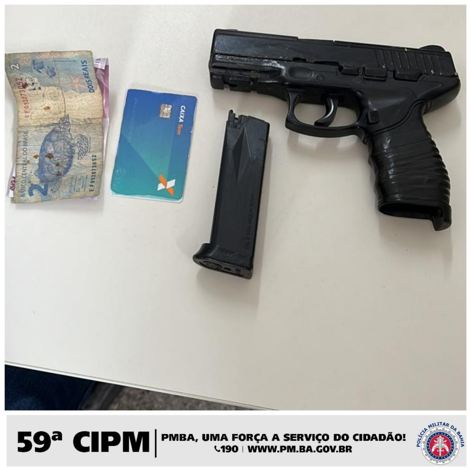 Polícia Militar prende homem após ameaça em Camaçari