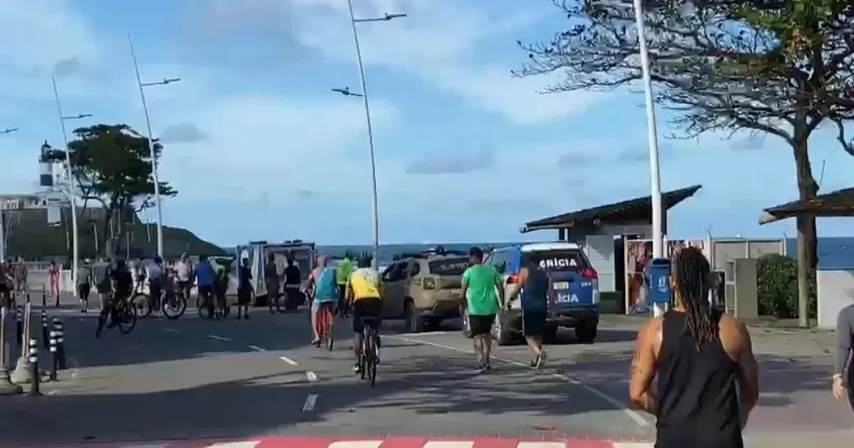 Homem é baleado ao tentar assaltar policial na Barra