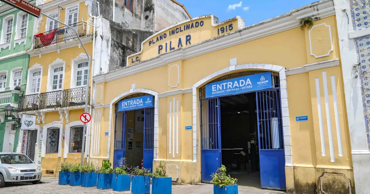 Plano Inclinado Pilar suspenso por 15 dias para manutenção