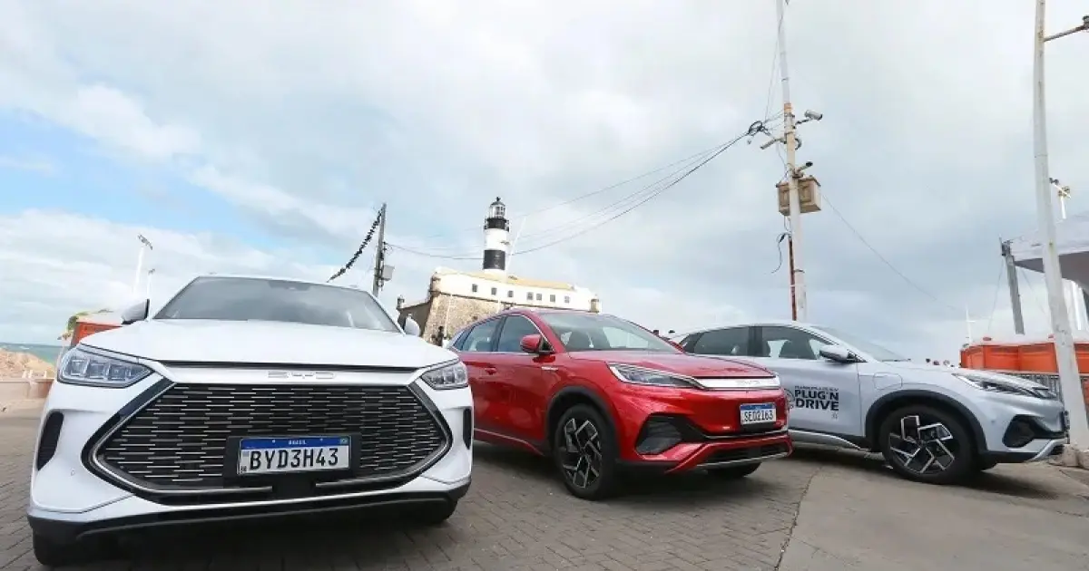 BYD investe R$ 3 bilhões na Bahia e cria 10 mil empregos