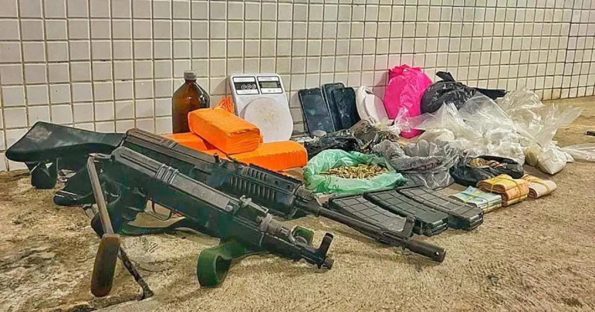 Batalhões de Choque e Bope auxiliam BPatamo na apreensão de dois fuzis em Salvador