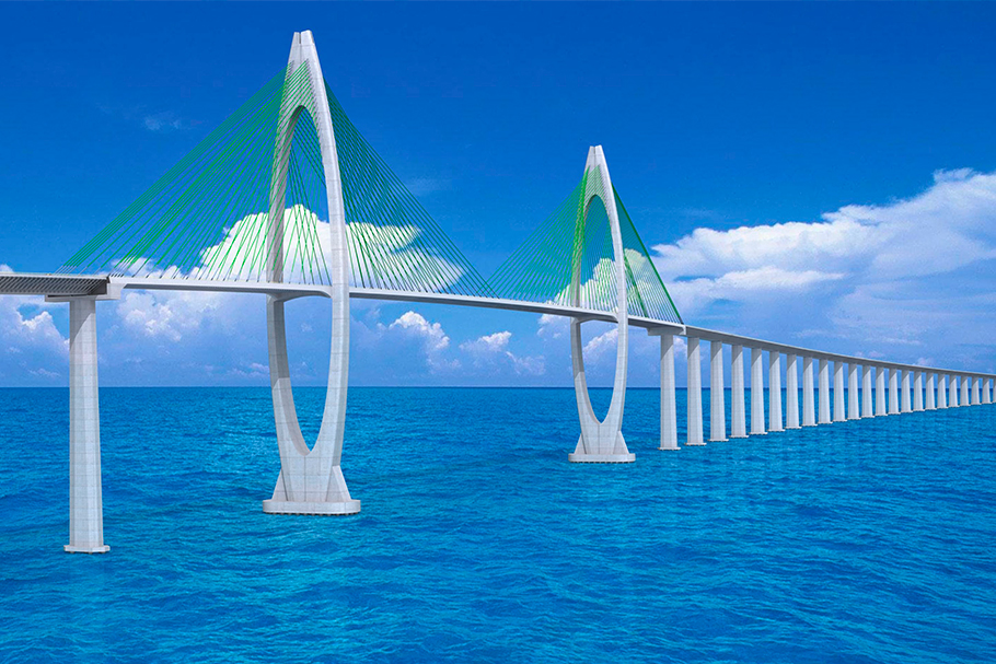 Governo baiano atribui atraso da ponte Salvador-Itaparica à pandemia e a termos contratuais