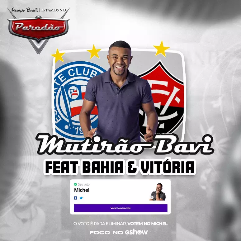 Bahia e Vitória se unem em mutirão para salvar Davi Brito do BBB 24