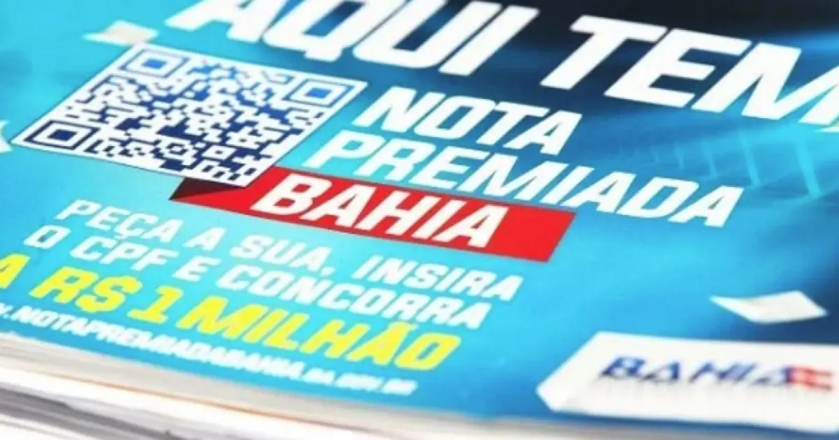 Compras até dia 31 concorrem ao sorteio de abril da Nota Premiada Bahia
